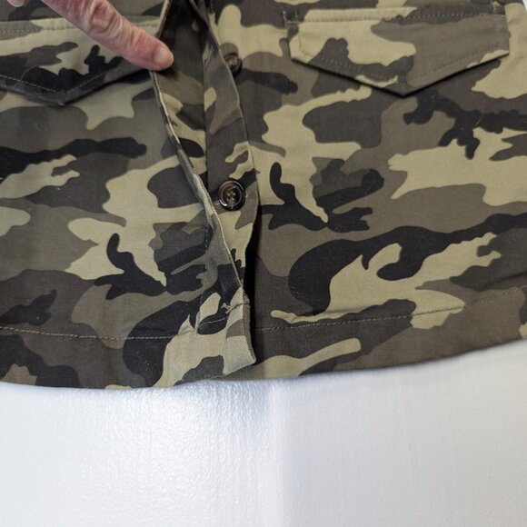 NWT Tractr Size Medium Camo Long Vest - Picture 3 of 16